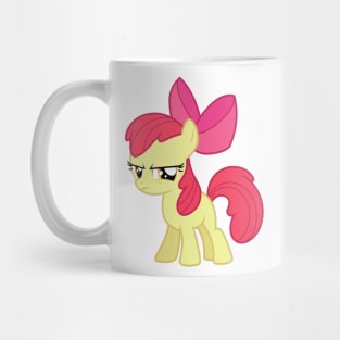 Displeased Apple Bloom Mug